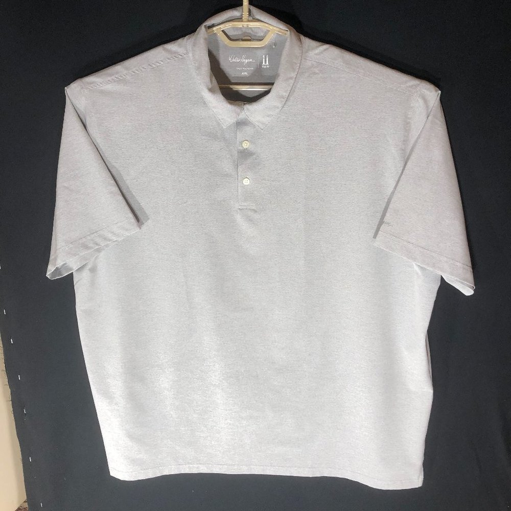 Walter Hagen 11 Majors Men's Golf Shirt XXL Gray